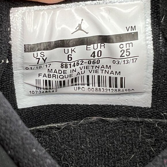 Nike Air Jordan Two3 Red Black size 7Y Trainer Prime Flu Game 881463-060 - Picture 5 of 12